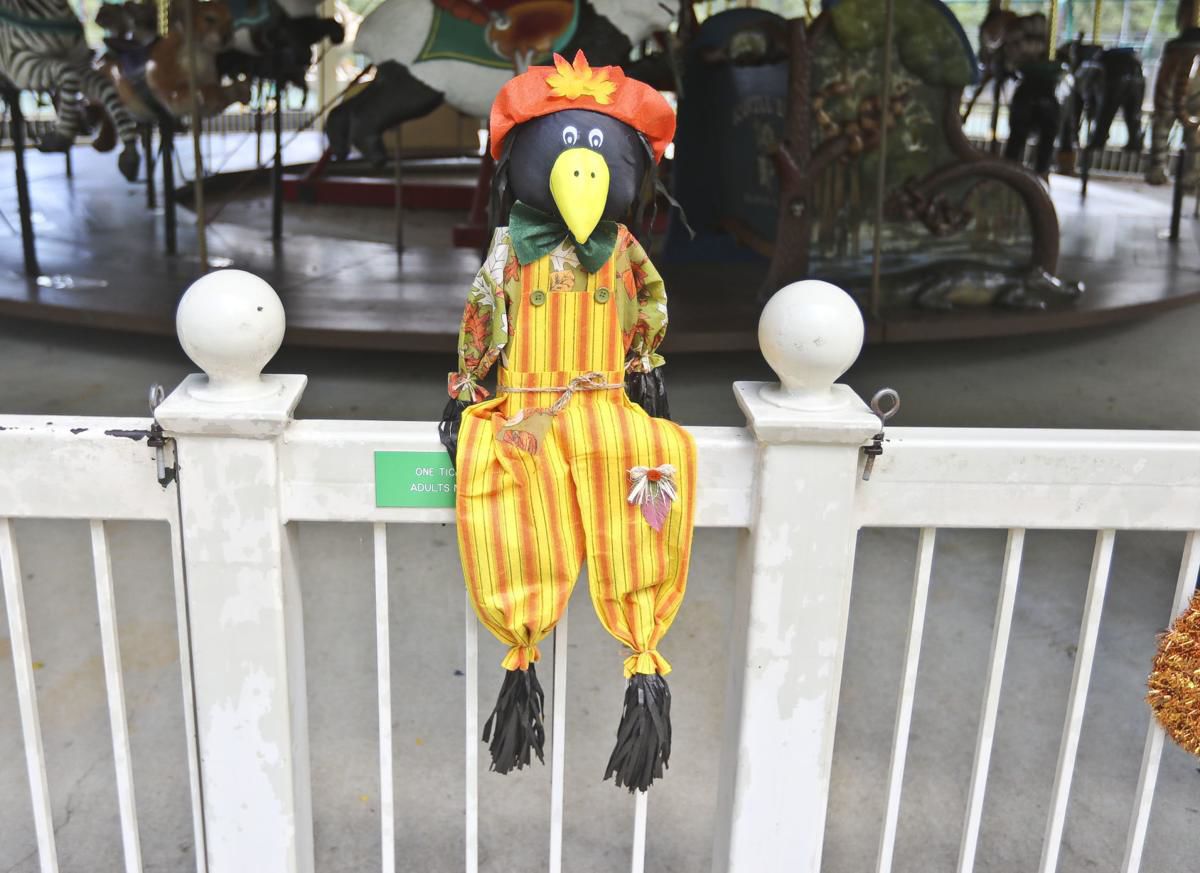 Work continues to transform Scovill Zoo into place for annual Halloween fun